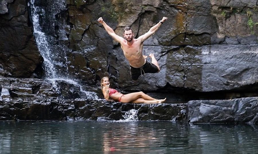 Chris Hemsworth and Elsa Pataky