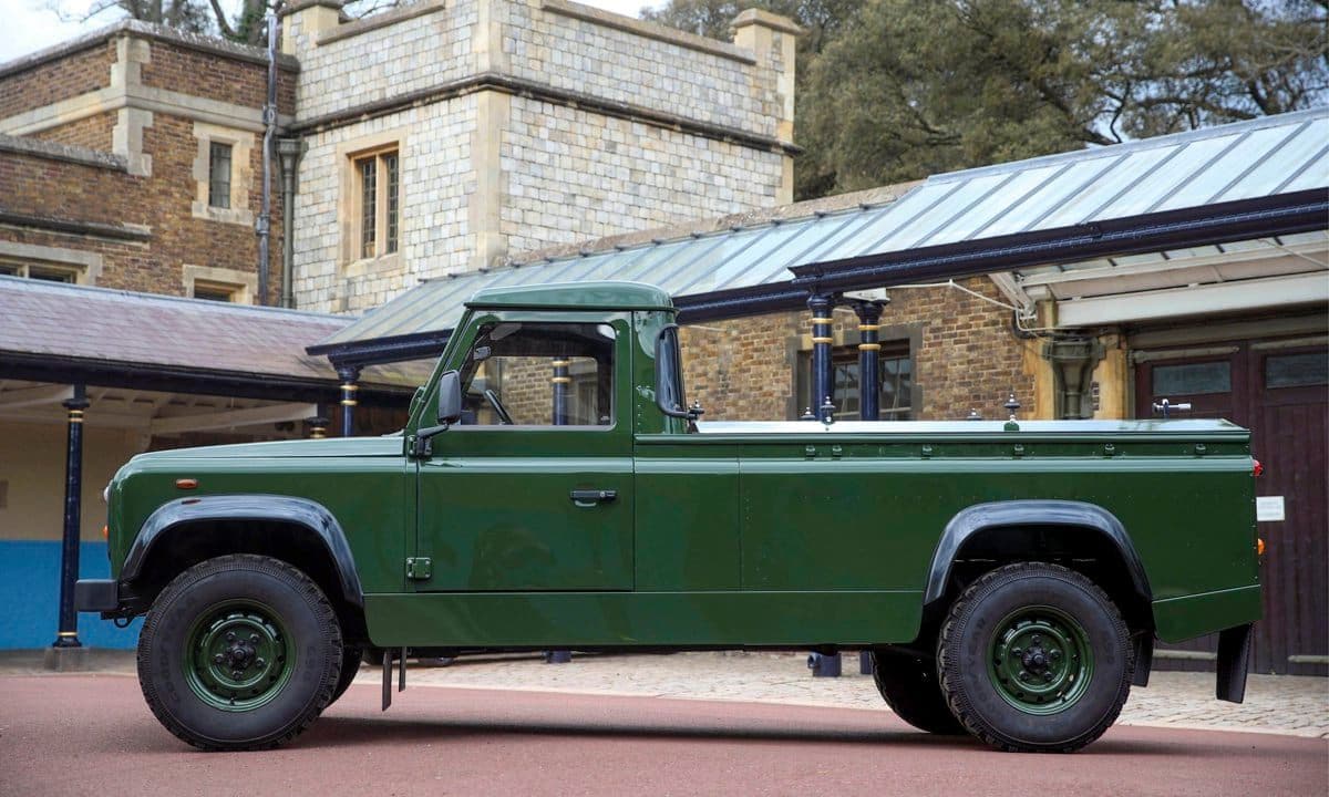 Prince Philip's Custom-Made Land Rover Hearse Unveiled For The First Time