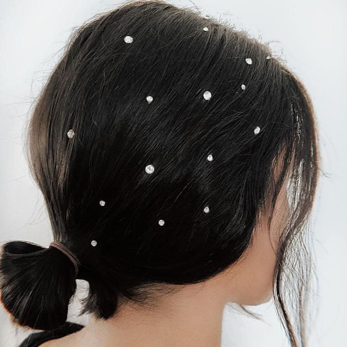 Bedazzled hairstyles