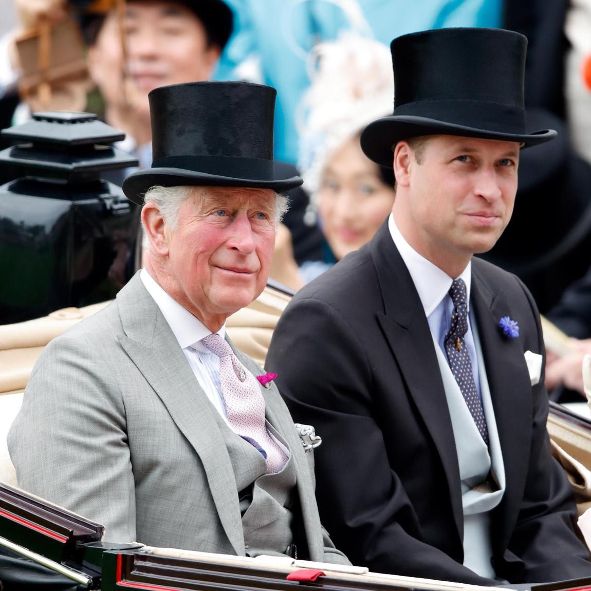 The Duke was naturally concerned about his father after he tested positive for coronavirus