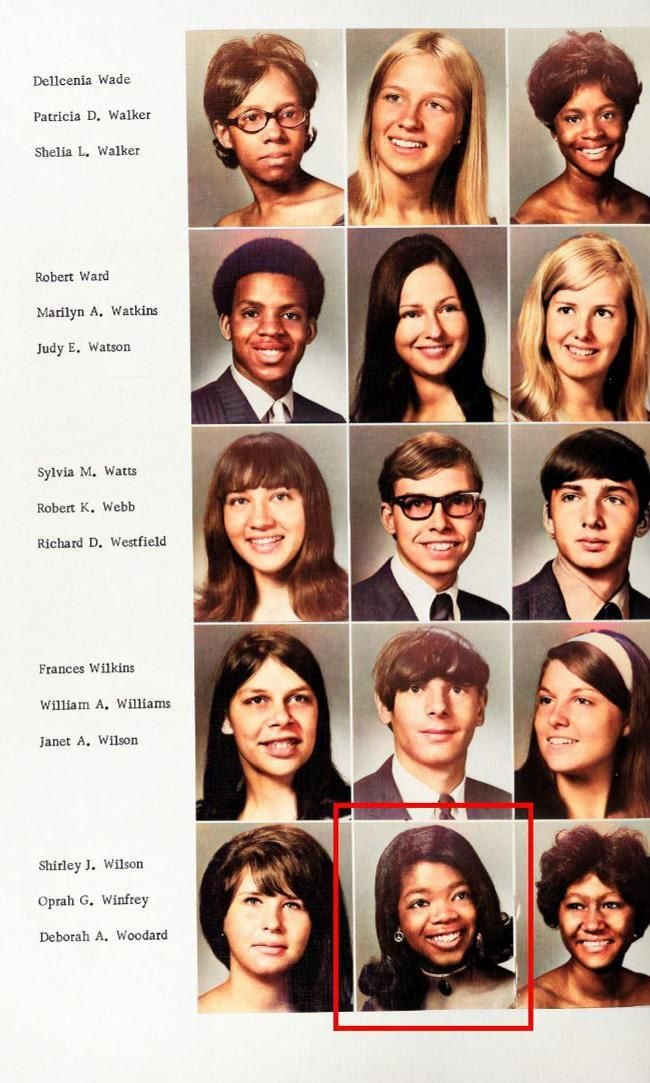 U.S. Yearbooks Name Index, 1890-1979 - East High School, 1971 - Oprah G. Winfrey