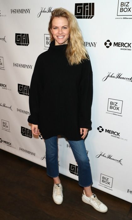 Dressed in casual chic attire, Brooklyn Decker struck a pose on the 8th annual Fast Company Grill during SXSW at Cedar Door Patio Bar and Grill on March 11.
Photo: Joe Scarnici/Getty Images for Fast Company