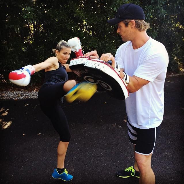 Elsa Pataky y Chris Hemsworth