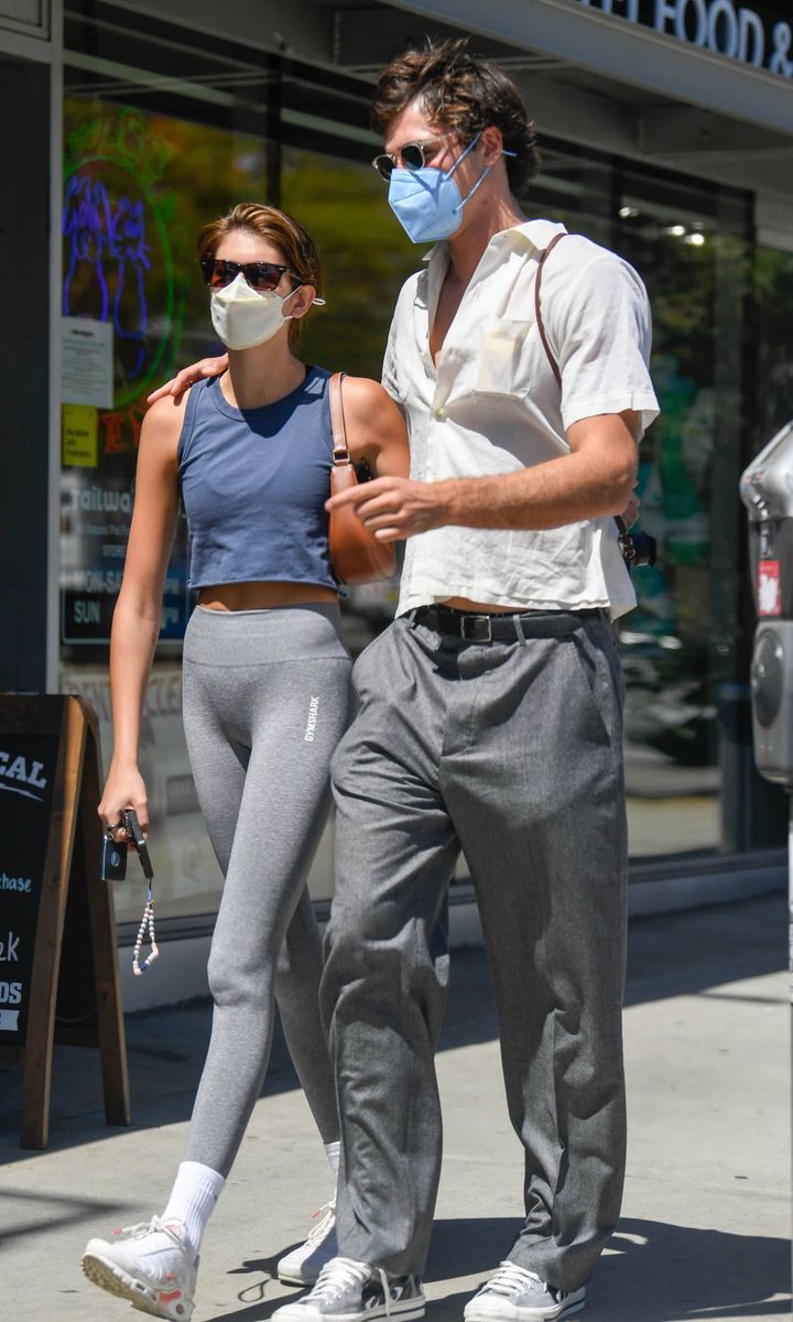 Kaia Gerber and Jacob Elordi