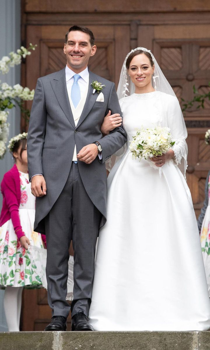 The couple's religious wedding ceremony took place in 2018