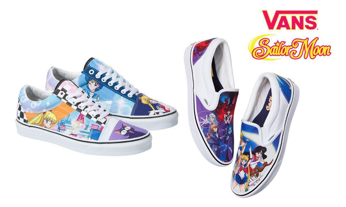 VANS and SAILOR MOON sneakers collab