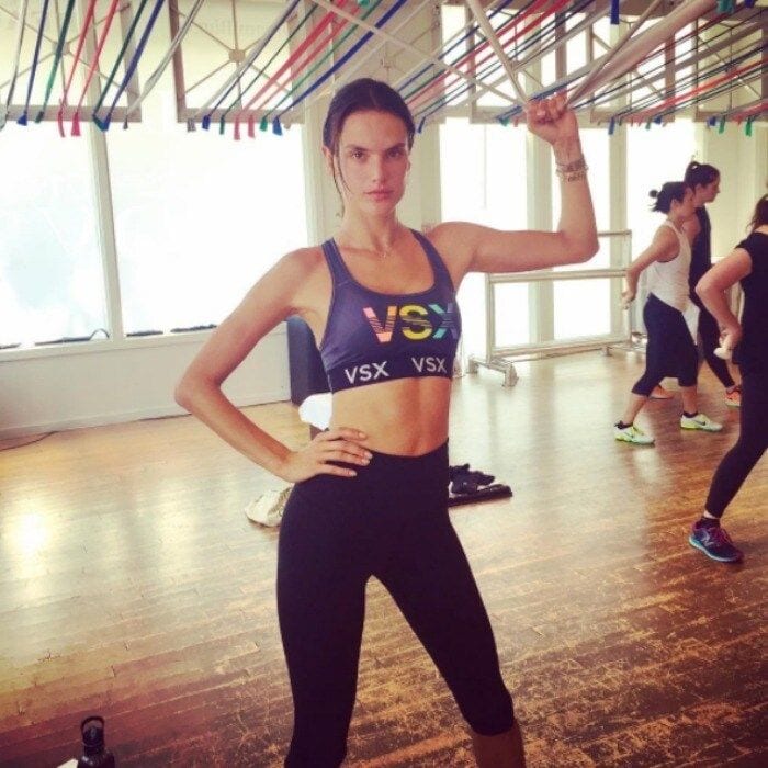 <b>Alessandra Ambrosio</i>
<b>The Workout</b>: Tracy Anderson
"Every year I get older so I have to work out a little bit harder. I've been doing a lot of Tracy Anderson, and I love it - it's my new favorite workout."
Photo: Instagram/@alessandraambrosio