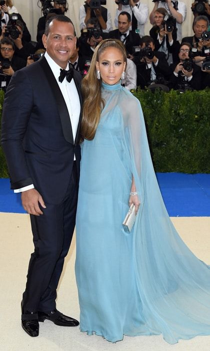 Jennifer Lopez and Alex Rodriguez Met Gala 