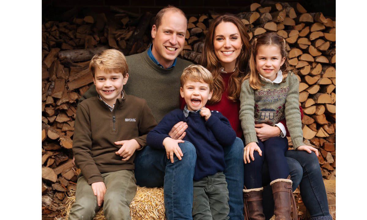 The royal family of five looked picture perfect in their 2020 Christmas card, which was taken at their country home, Anmer Hall, in Norfolk.