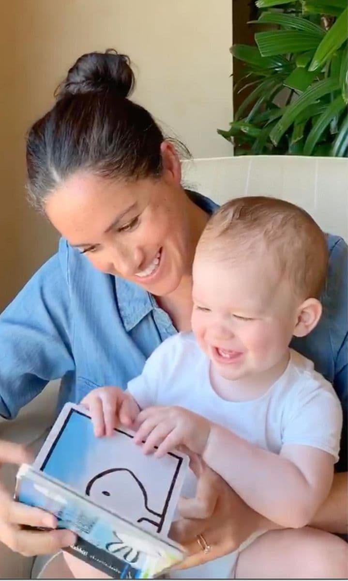 The last time Meghan and Harry shared a photo of Archie was in May to mark his first birthday