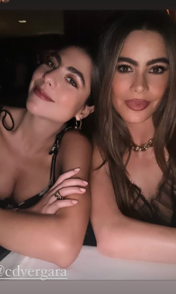 Sofia Vergara and her niece Claudia