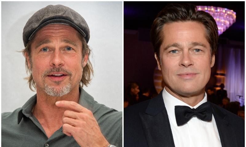 Brad Pitt looks impeccable with or without a beard