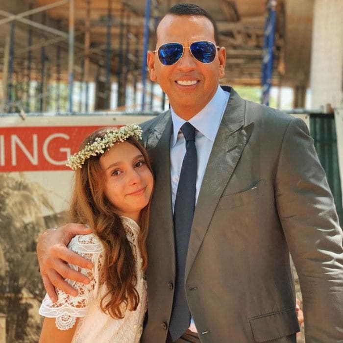 Alex Rodriguez and Ella