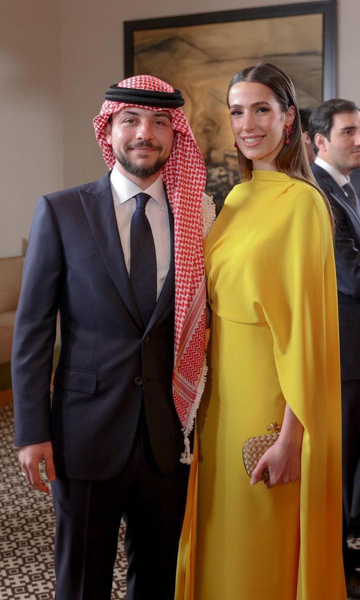 The Crown Prince said he considers himself “lucky because it is not every day you meet someone like Rajwa”