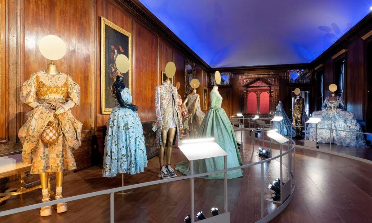 A look at other outfits displayed in the Queen's Gallery.