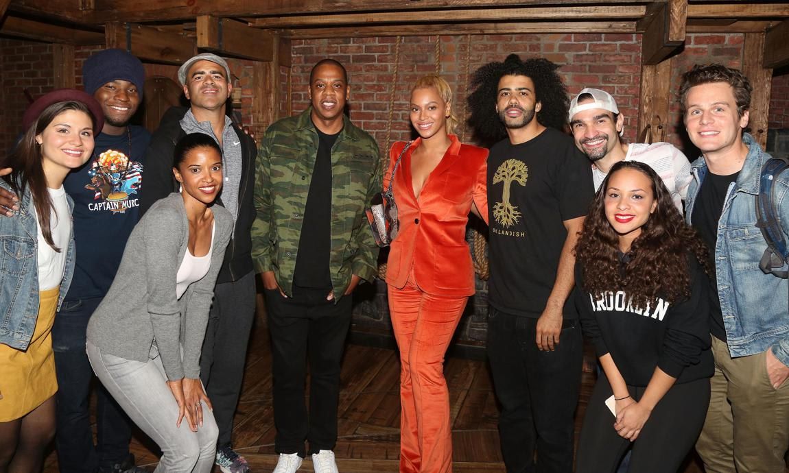 Beyoncé and JAY Z attended a performance of Hamilton in October of 2015