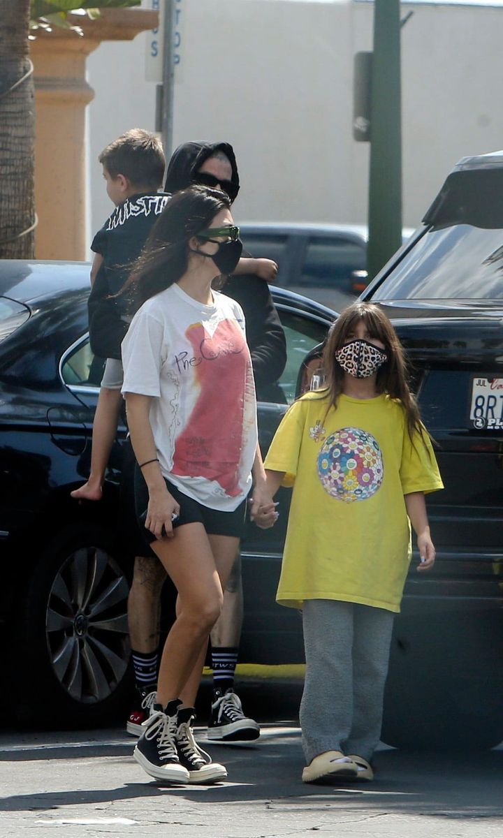 Kourtney Kardashian and Travis Barker take Memorial day road trip with the kids