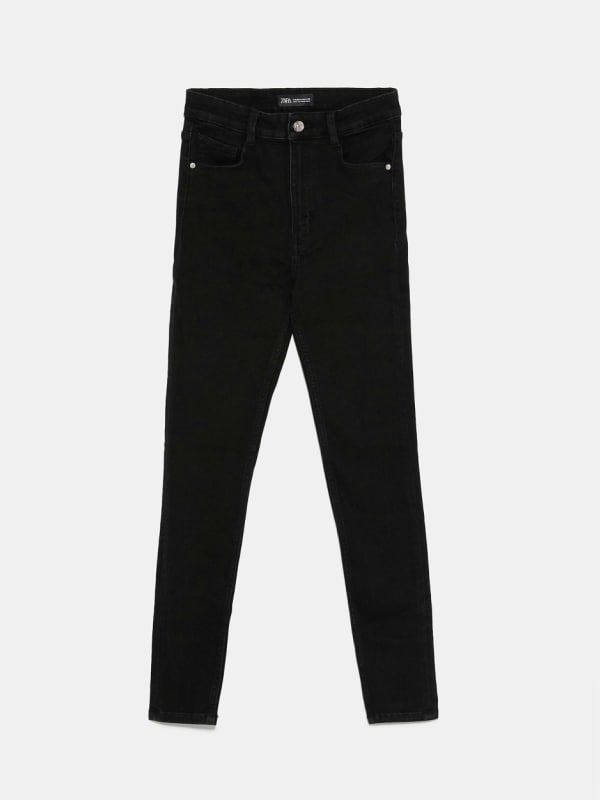 High waist strechy jeans by Zara