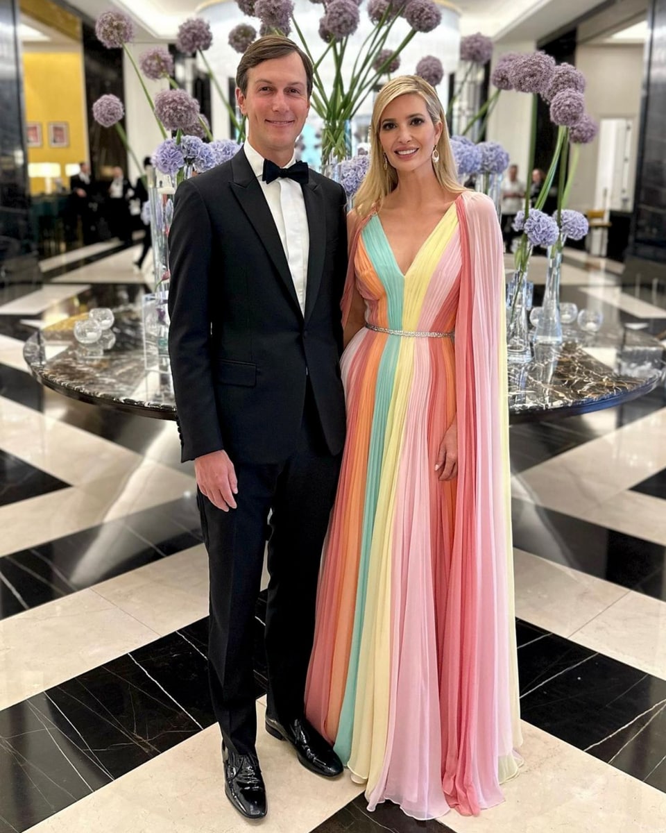 Ivanka Trump and her husband Jared Kushner