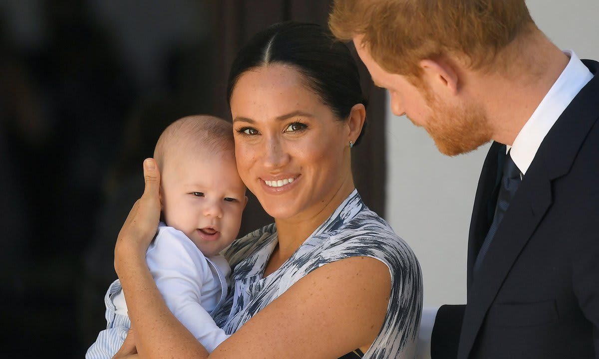 The Duke and Duchess of Sussex’s son tells people to drive safe when they leave the house