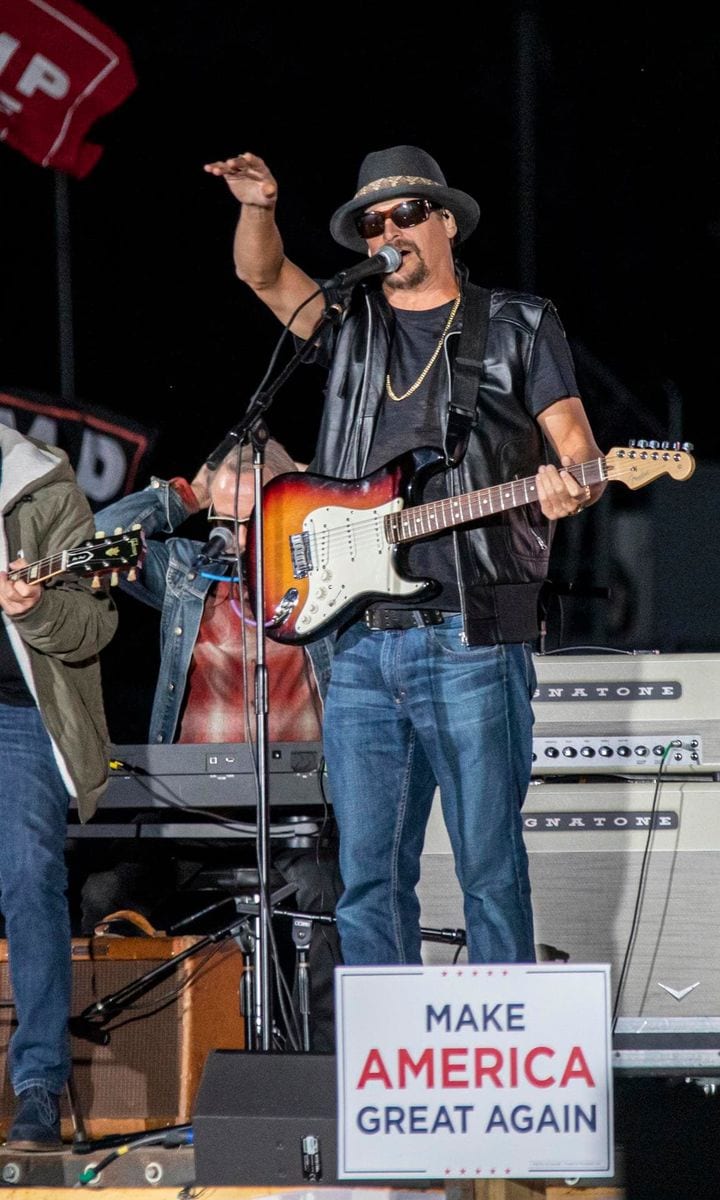 Donald Trump Jr. Hosts Donald Trump Rally Featuring Performance By Kid Rock