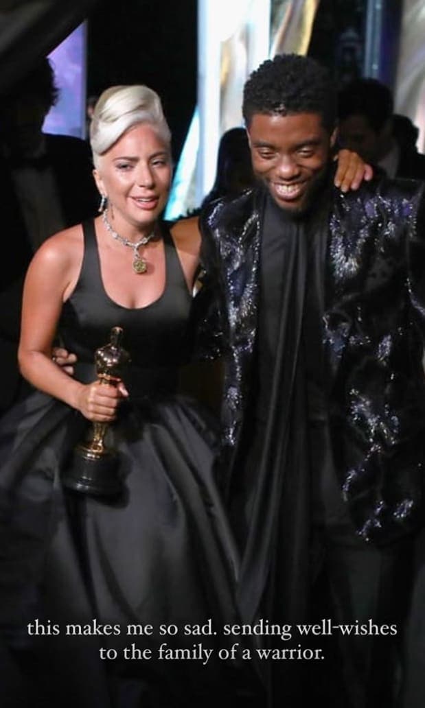 lady gaga chadwick boseman