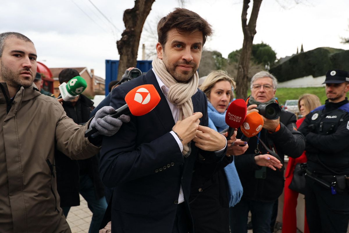 
Former FC Barcelona footballer and businessman Gerard Piqué appears before Court of First Instance and Investigation No. 4 of Majadahonda. 