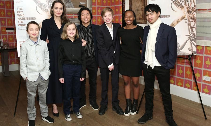 Brad Pitt and Angelina Jolie children