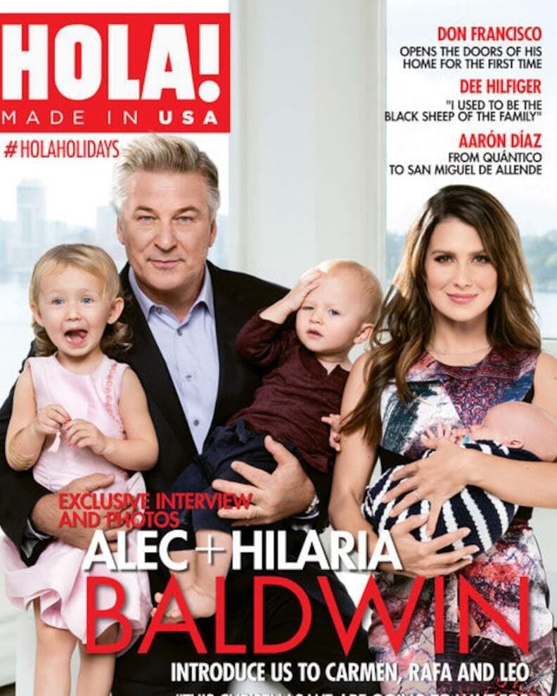 HOLA! USA Hilary and Alec Baldwin