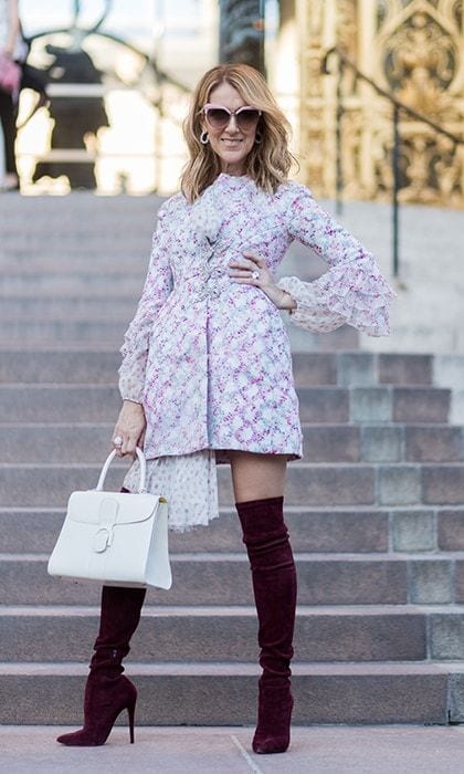 Celine Dion continued her bold style streak for the Giambattista Valli Fall/Winter 2017-2018 show.
Photo: Christian Vierig/Getty Images