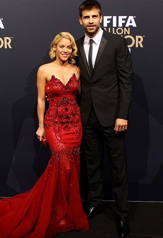Shakira and Pique love at first sight
