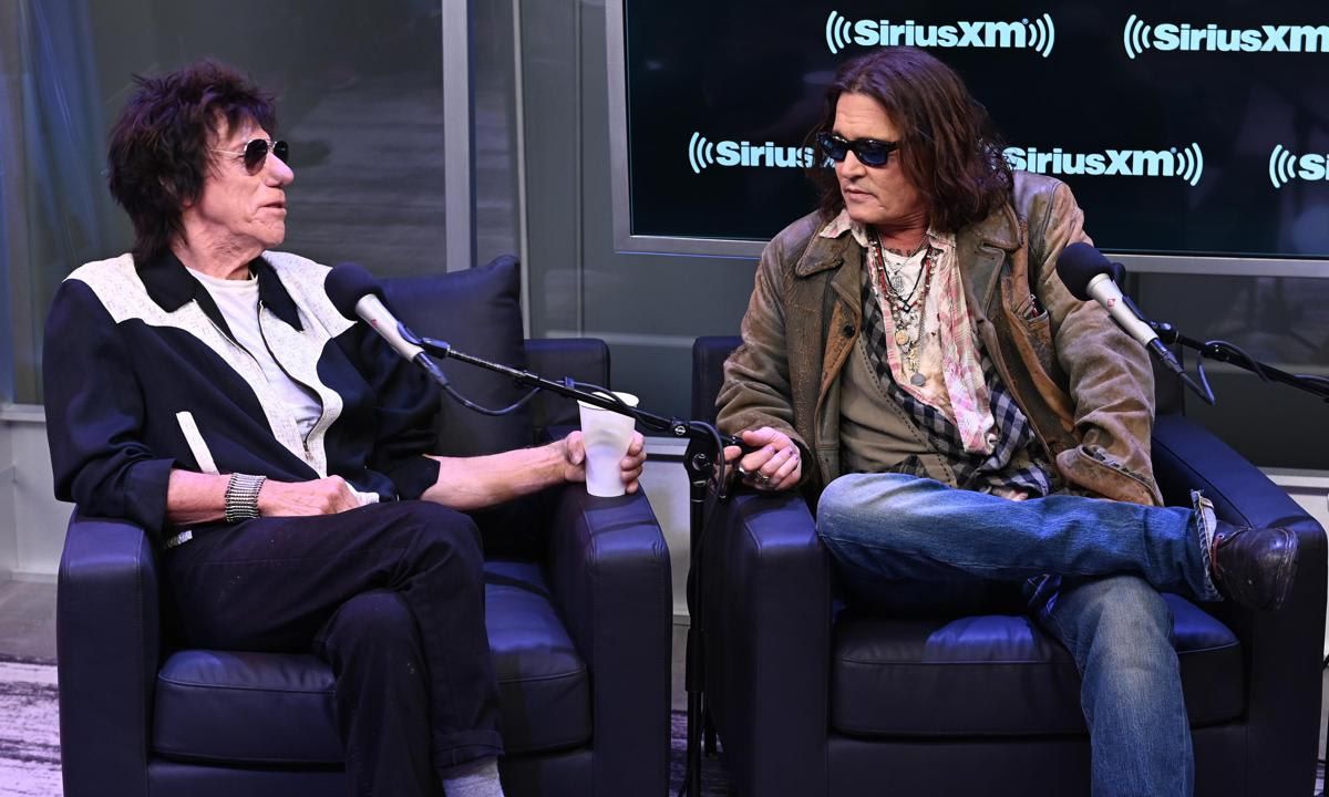 SiriusXM's Town Hall With Jeff Beck and Johnny Depp Hosted By Steven Van Zandt