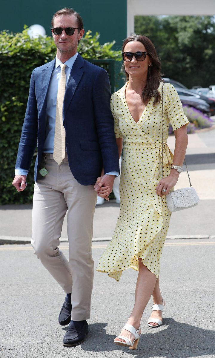 Pippa’s father confirmed the birth of her and James Matthews’ second daughter