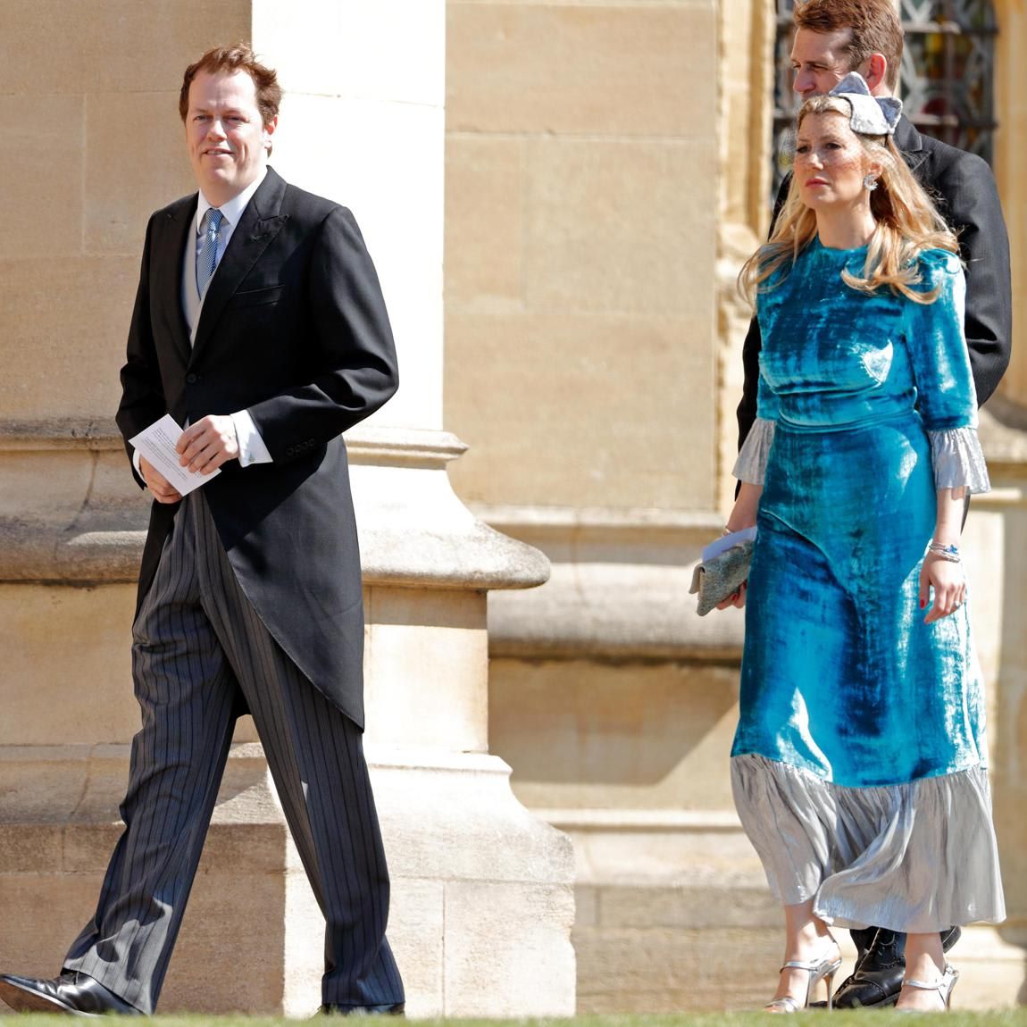 William and Harry's stepbrother Tom Parker Bowles and wife Sara Buys