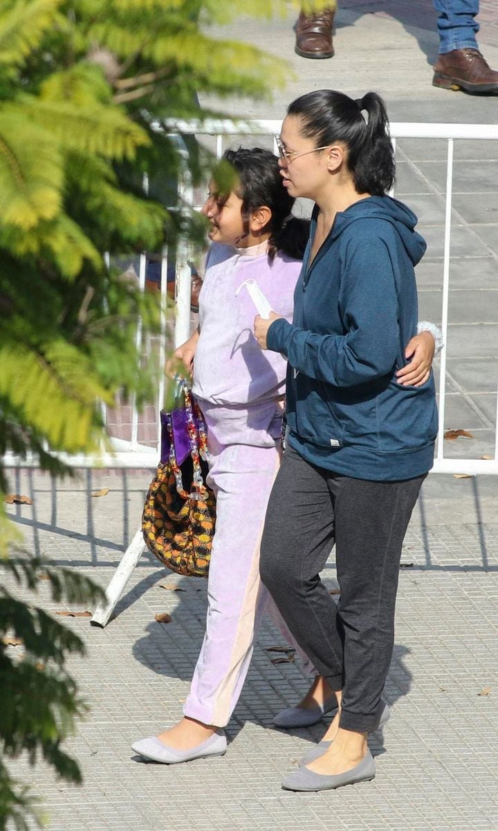 Chen and De Niro's daughter in Buenos Aires