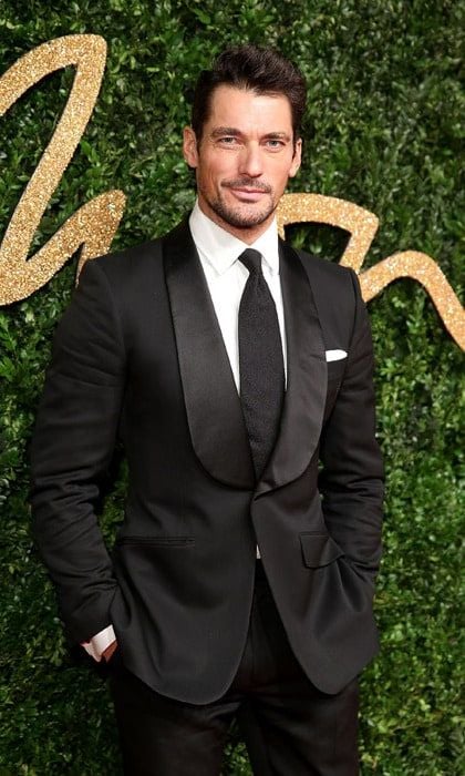 <b>Name:</b> David Gandy
<br><b>Height:</b> 6'3"
<br><b>Brands he's modeled for:</b> Hugo Boss, Massimo Dutti and Dolce & Gabbana
<br><b>Fun Fact:</b> Before becoming a model he wanted to become a vet.
<br>
<bR>
Photo: Getty Images