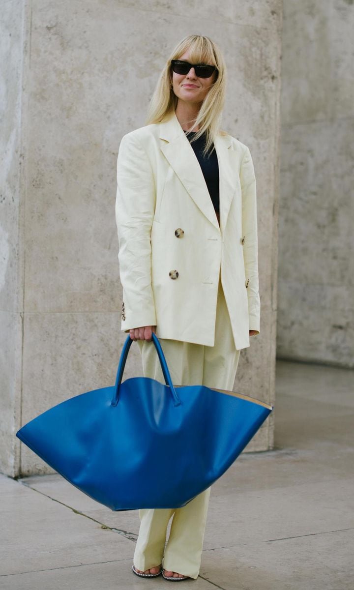 Maxi bag in Classic Blue by Pantone