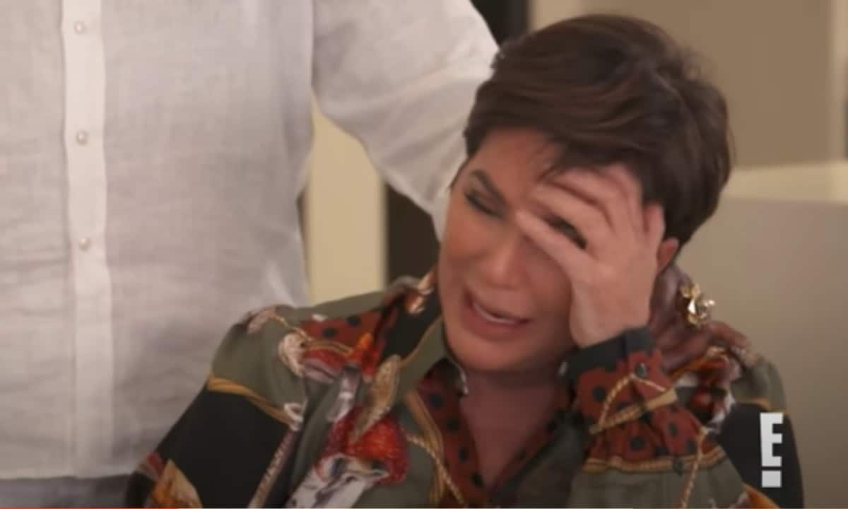 Kris Jenner Crying KUWTK