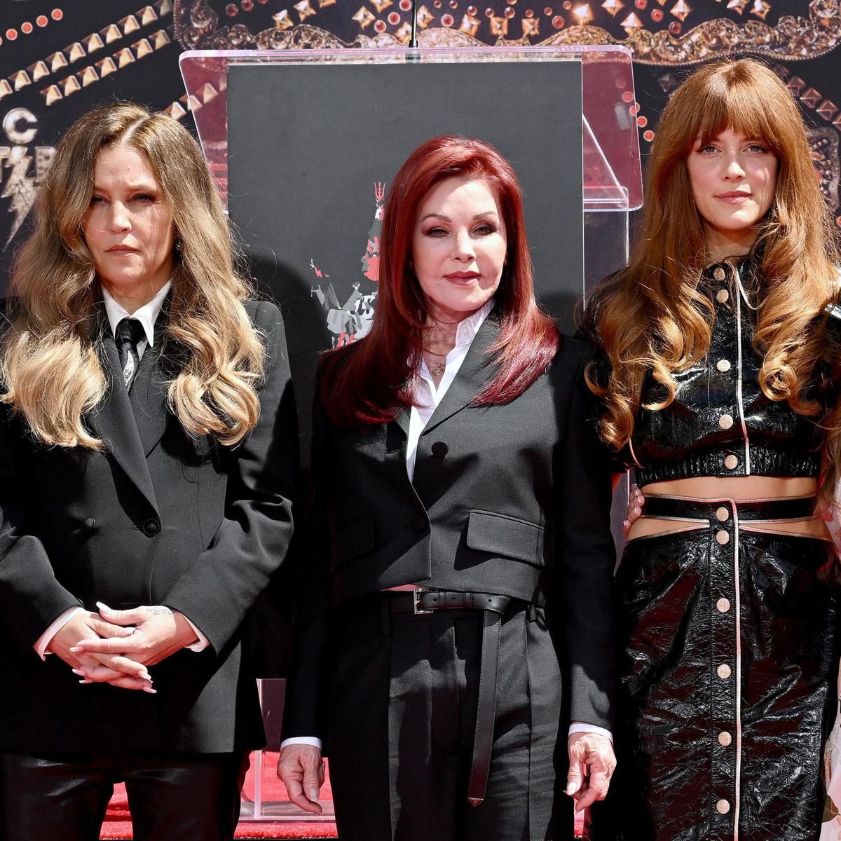 TCL Chinese Theatre Hosts Handprint Ceremony Honoring Priscilla Presley, Lisa Marie Presley And Riley Keough