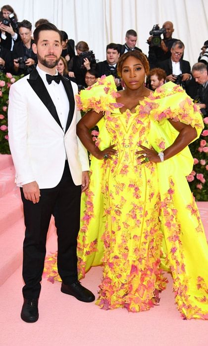 Serena Williams and Alexis Ohanian