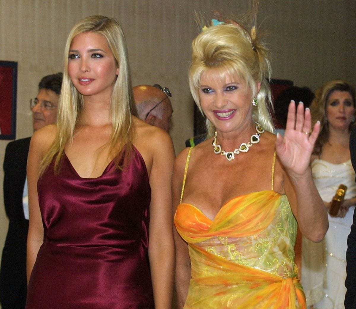 Ivana Trump and her daughter Ivanka