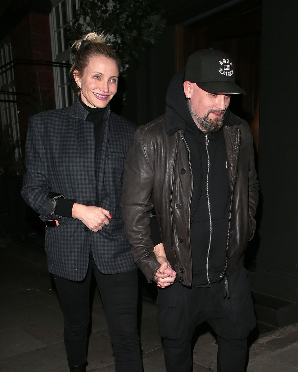 Cameron Diaz and her husband Benji Madden