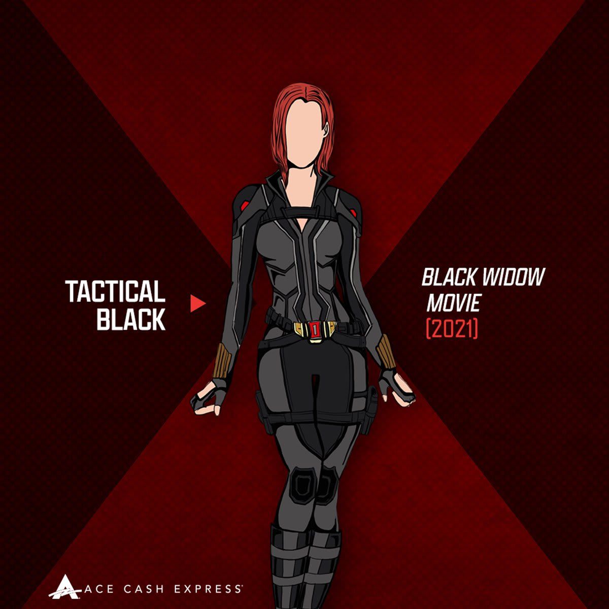 Tactical Black (Black Widow Movie)