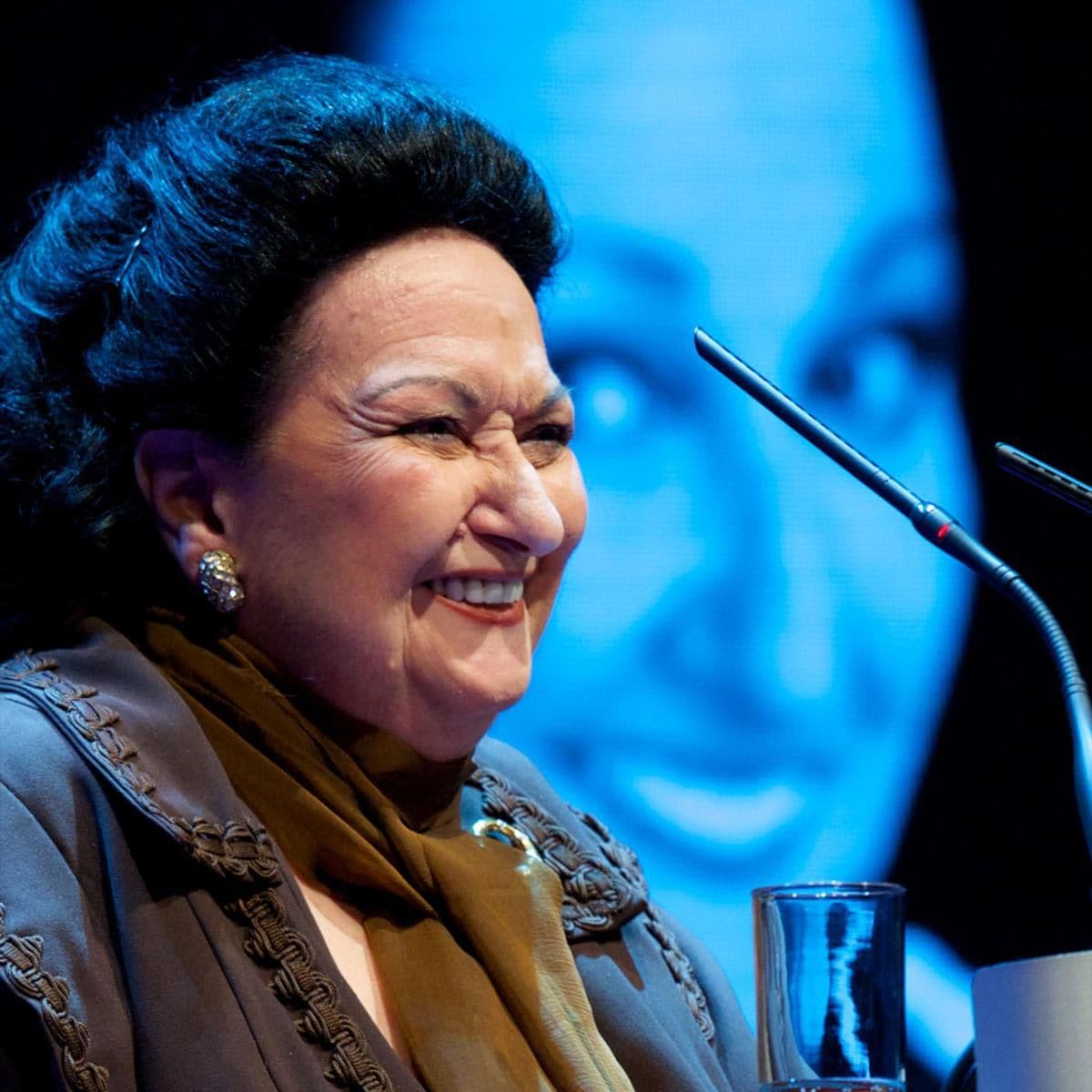 Montserrat Caballe Receives the International Medal of The Arts in Madrid