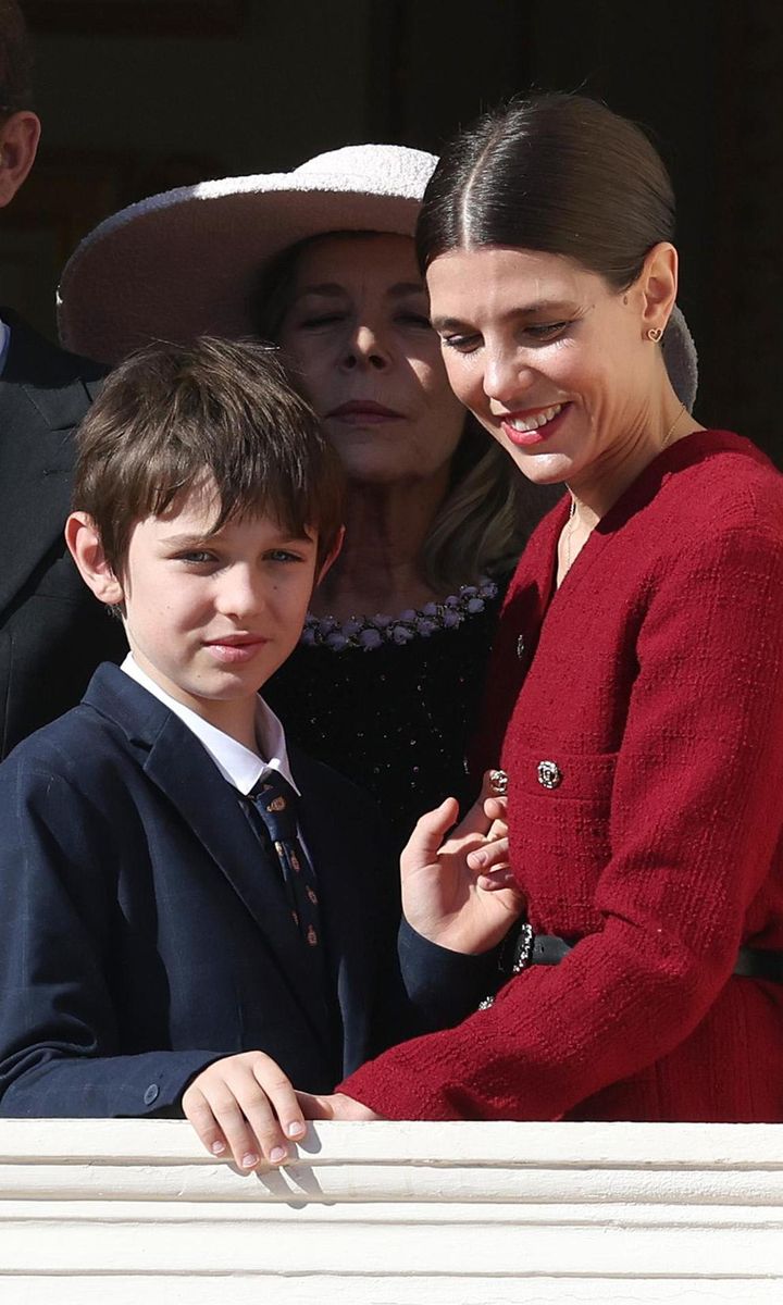 Charlotte Casiraghi shares her eldest son Raphaël with Gad