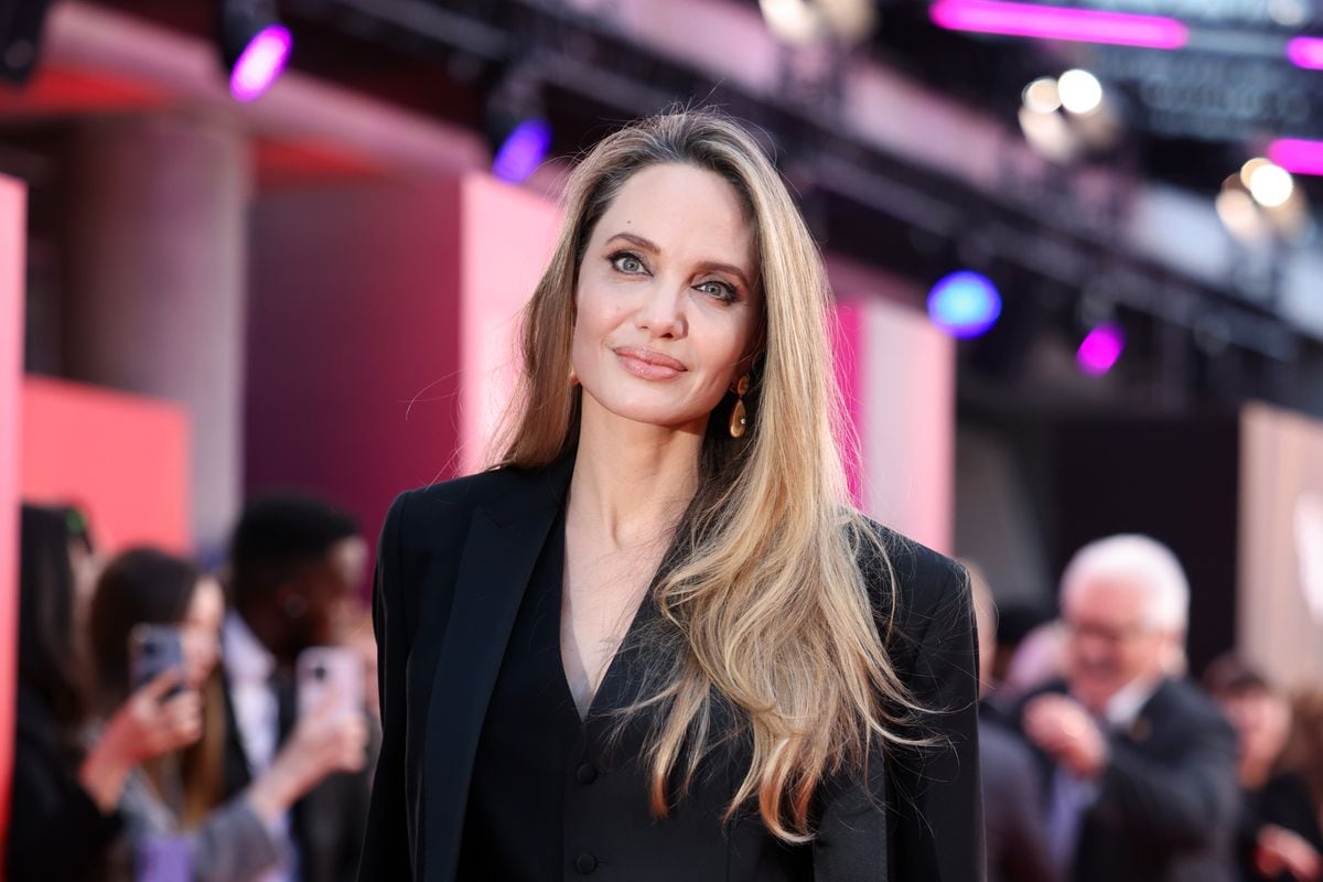 Angelina Jolie attends the "Maria" Headline Gala during the 68th BFI London Film Festival