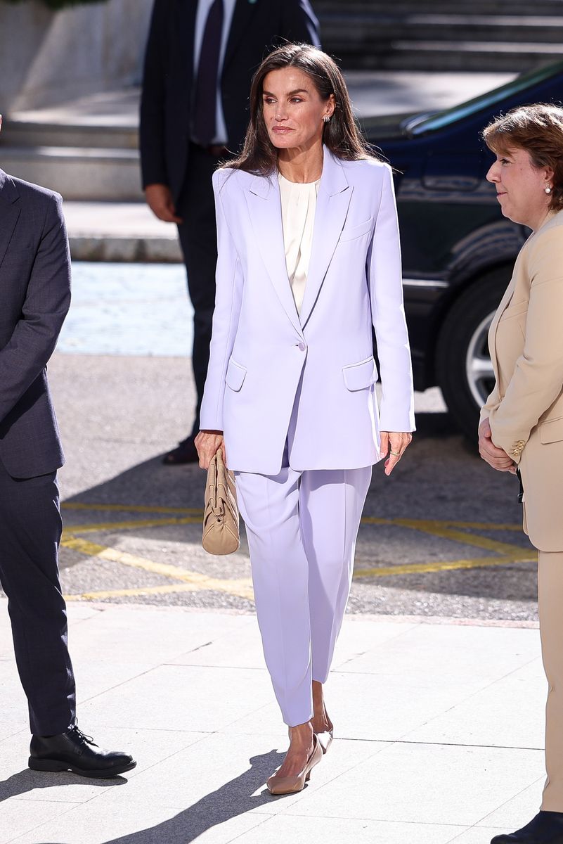 Queen Letizia of Spain attends the presentation of the service "National Radio For Everyone" at Casa de la Radio studios.