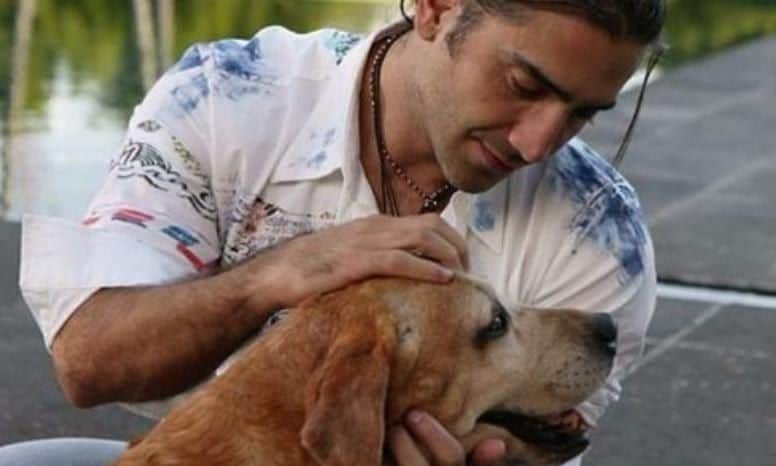 Alejandro Fernandez suffered the death of his dog Antuan