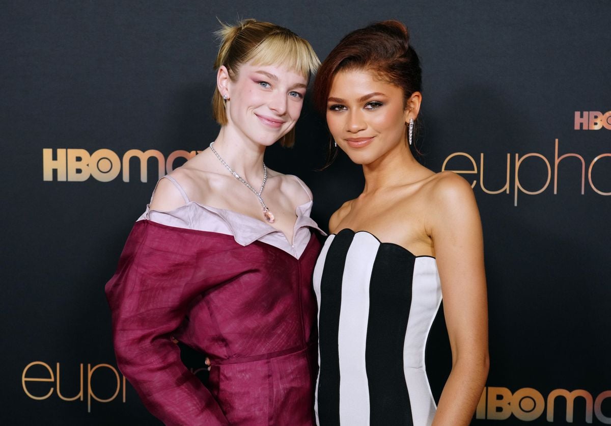 Hunter Schafer and Zendaya