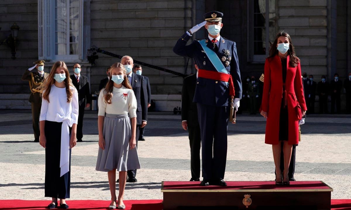 Princess Leonor has joined her family at Spain's National Day celebration in the past